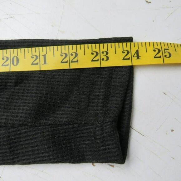 Souq Fone Knot Front Long Sleeve Shirt Women's Size Medium Black Athletic Exerci - Picture 8 of 13